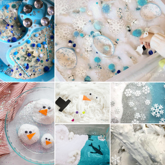 16 Winter Themed Sensory Play Ideas