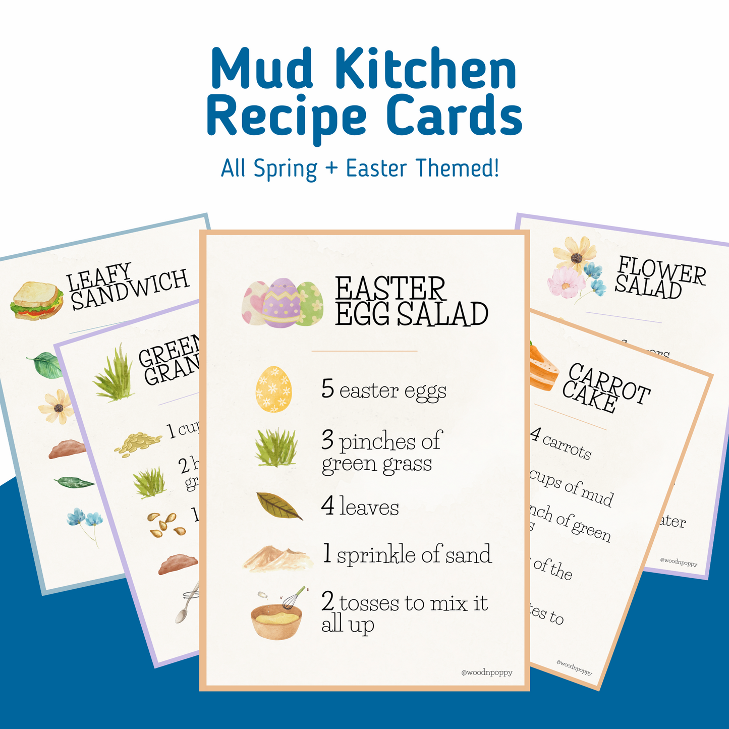 Sunny Season Recipe Cards