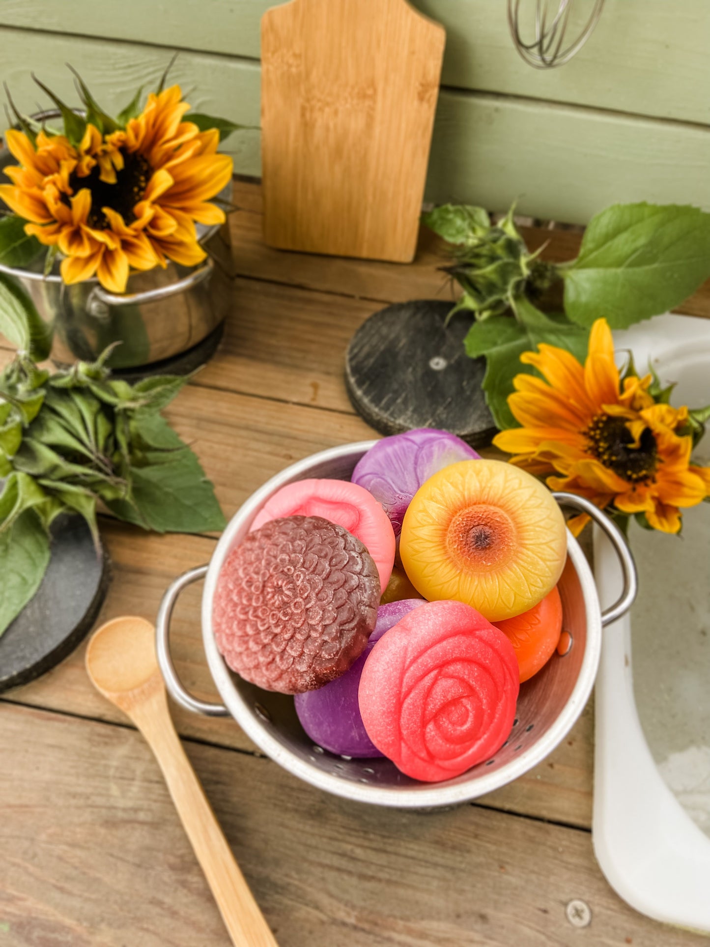 Flower Sensory Stones