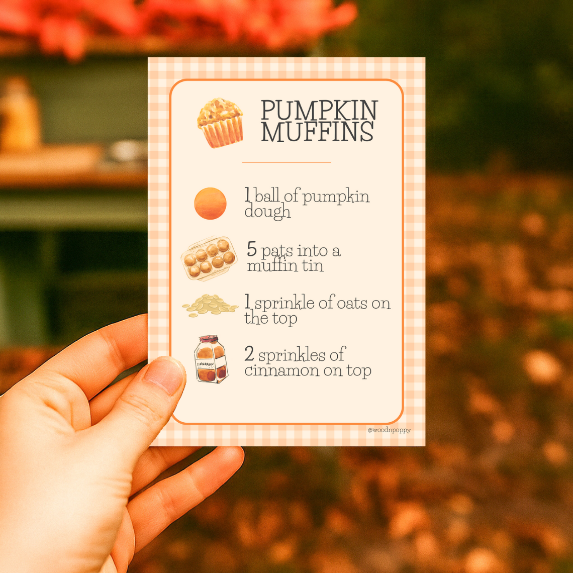 Fall Recipe Cards