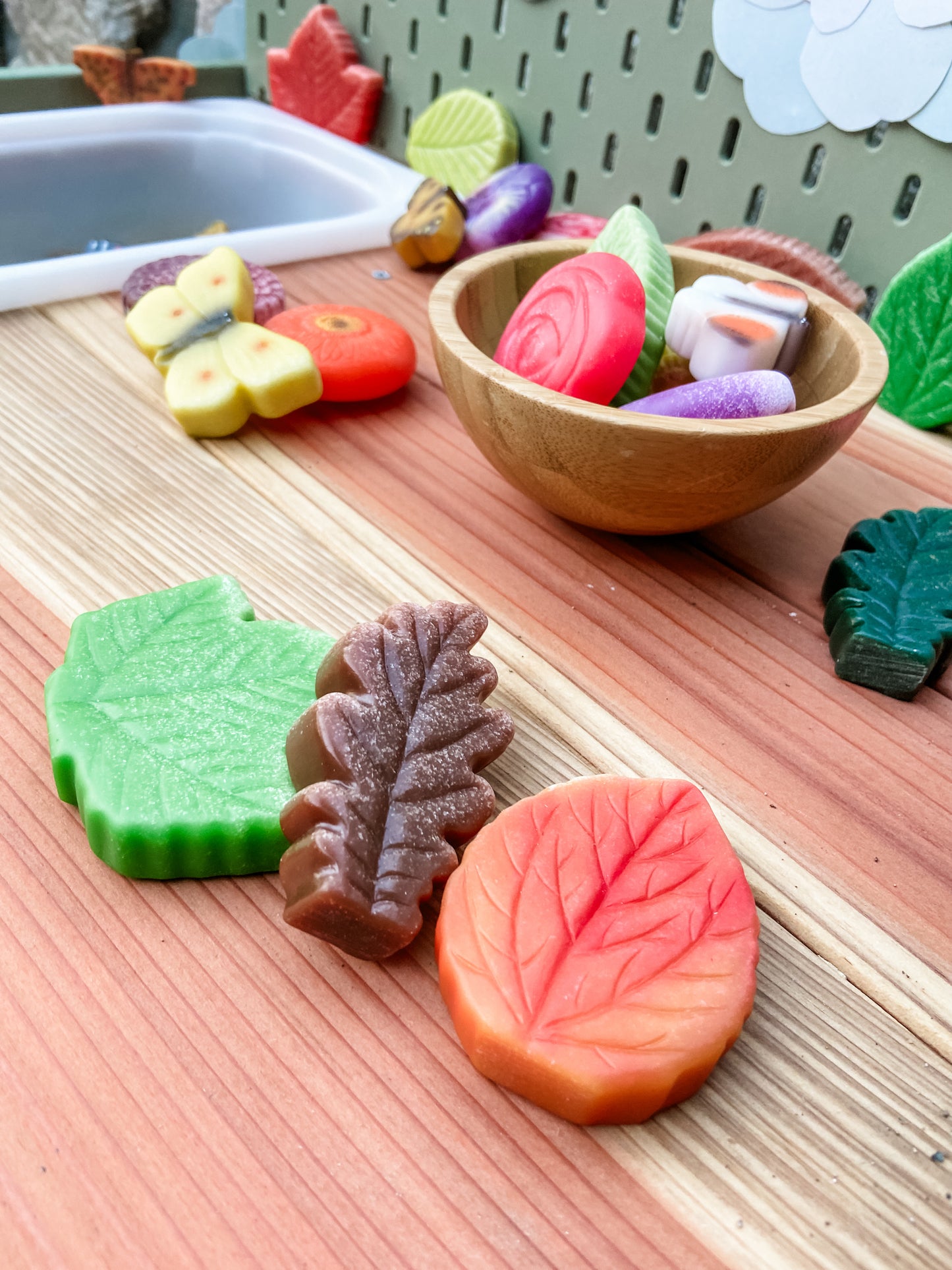 Leaf Sensory Stones