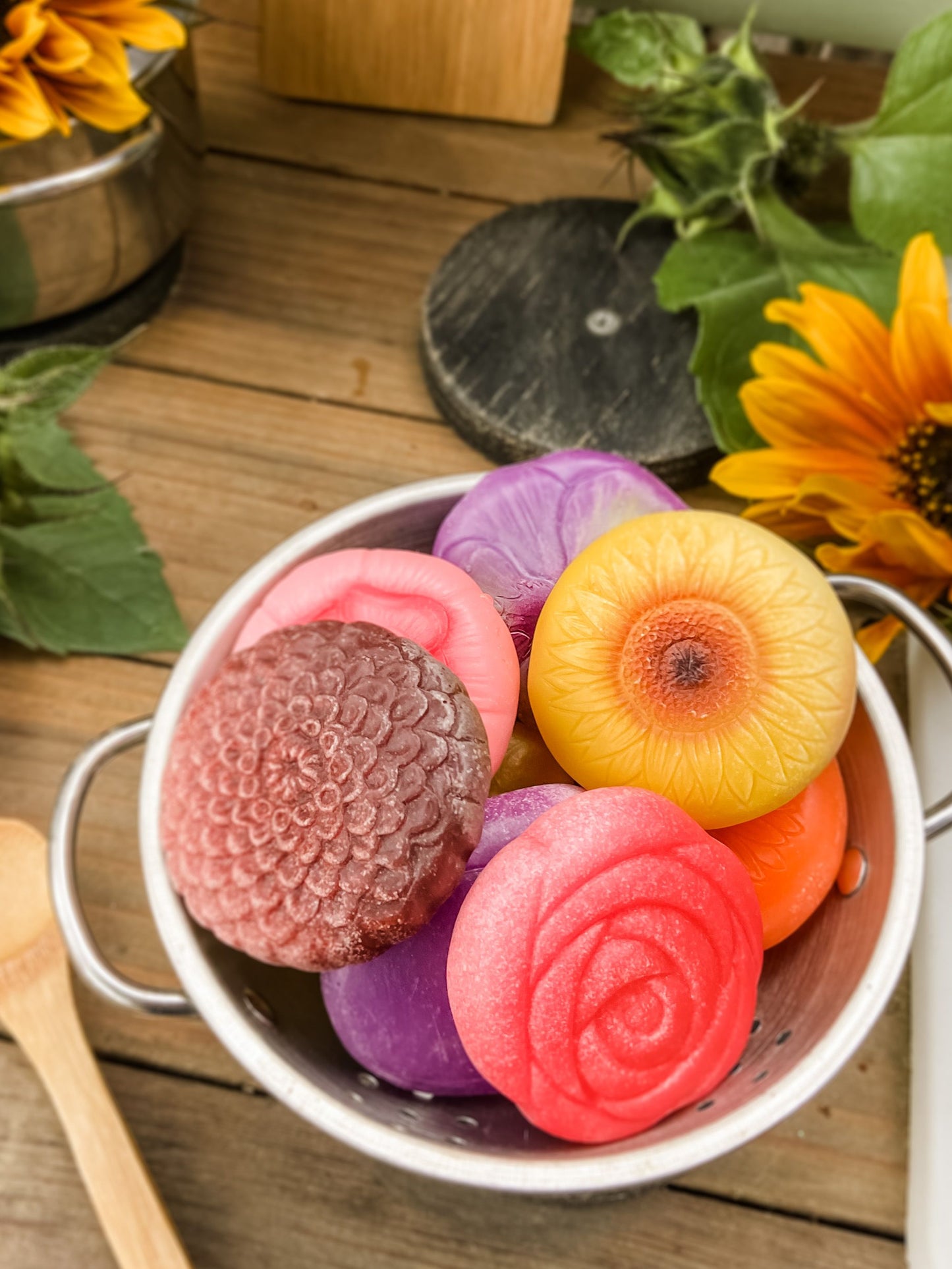 Flower Sensory Stones