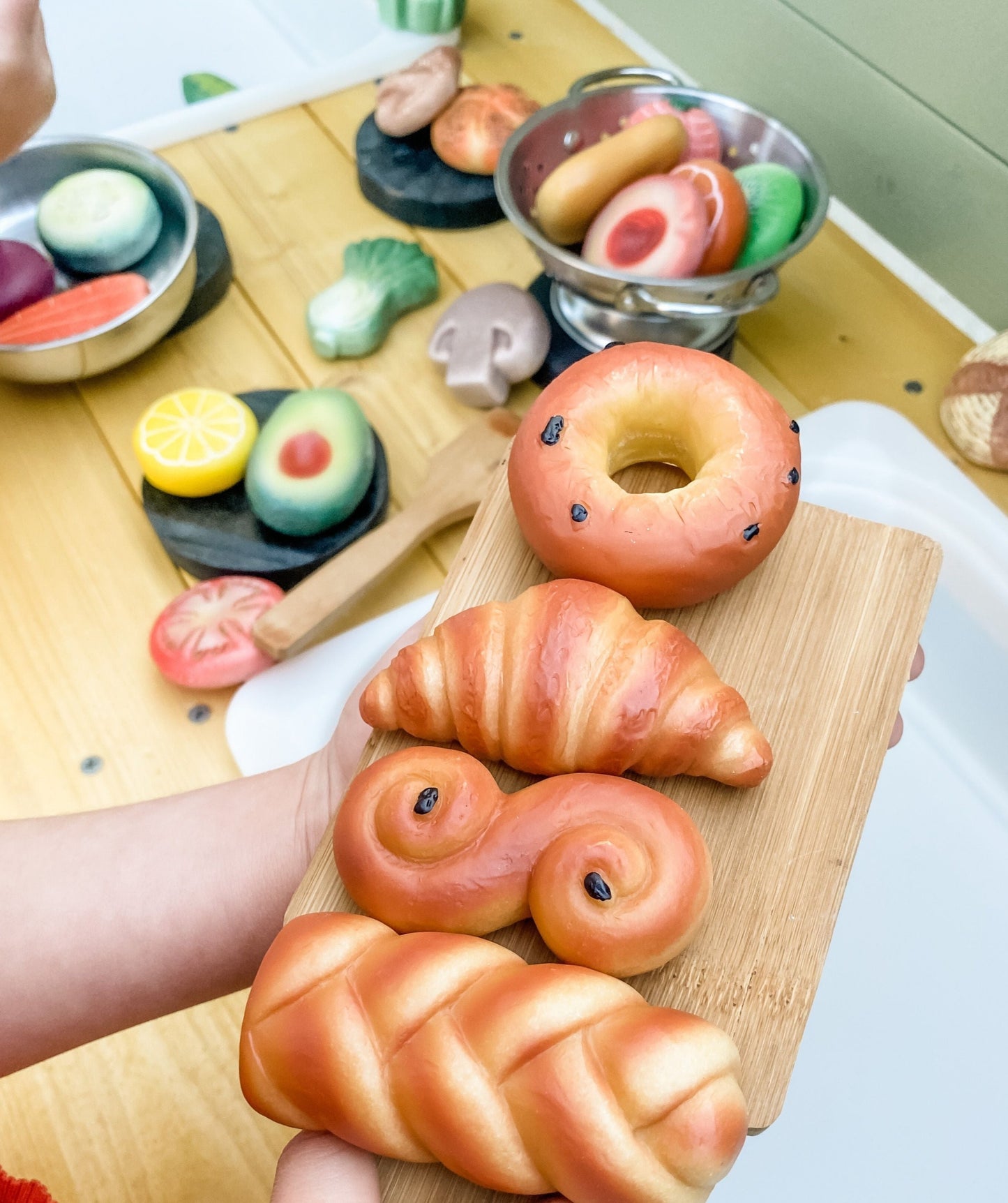 Bread Sensory Stones