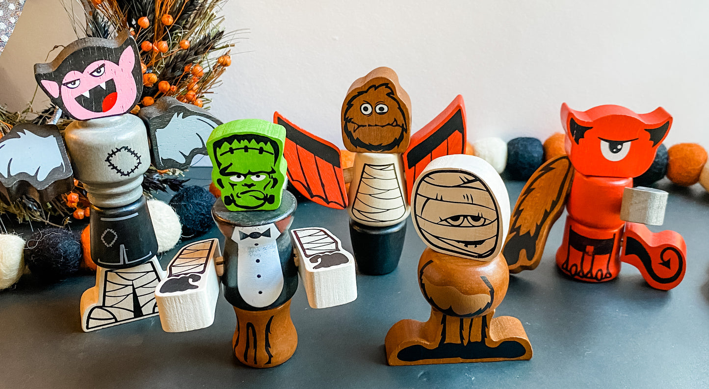 Tinker Totter Halloween Monsters