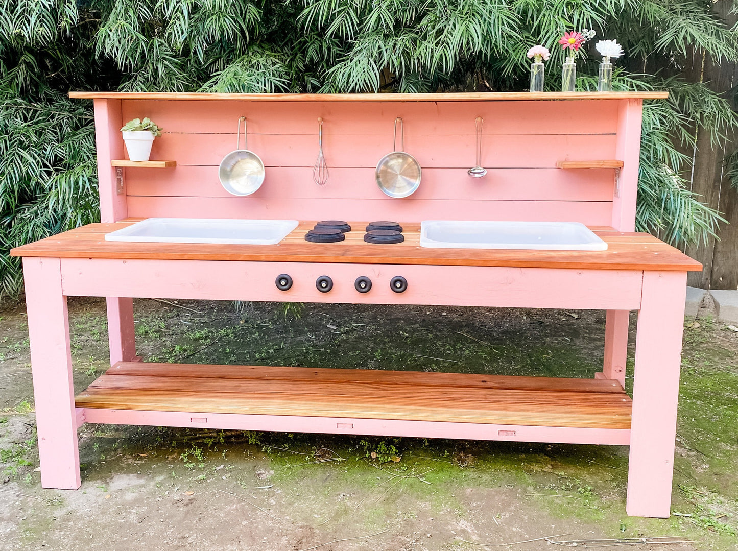 Double Sink Mud Kitchen
