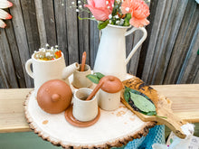 Load image into Gallery viewer, Wood N Poppy Tea Set

