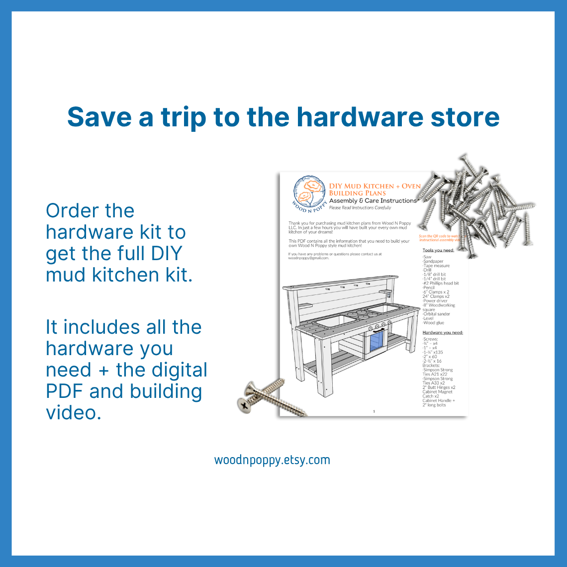 DIY Mud Kitchen + Oven Plans