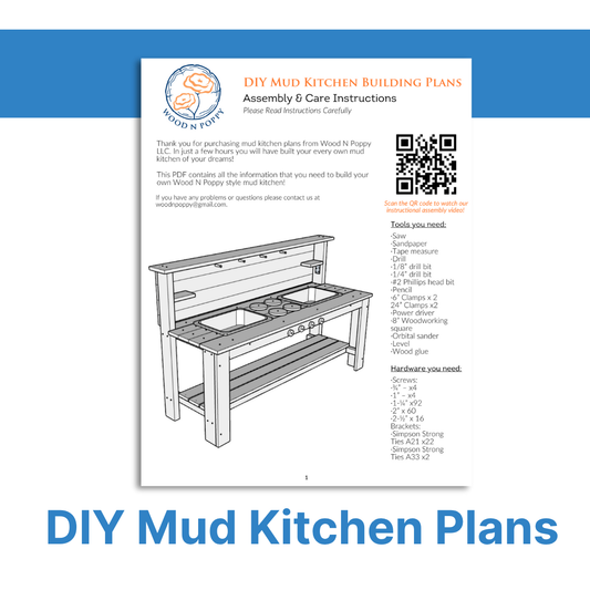 DIY Mud Kitchen