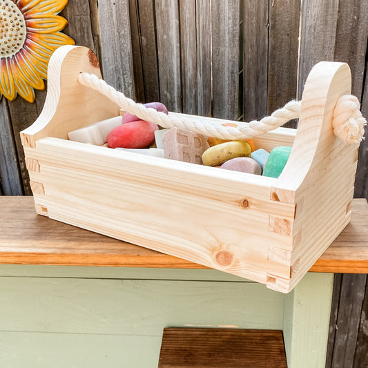 Child's Haul-All Wooden Tote