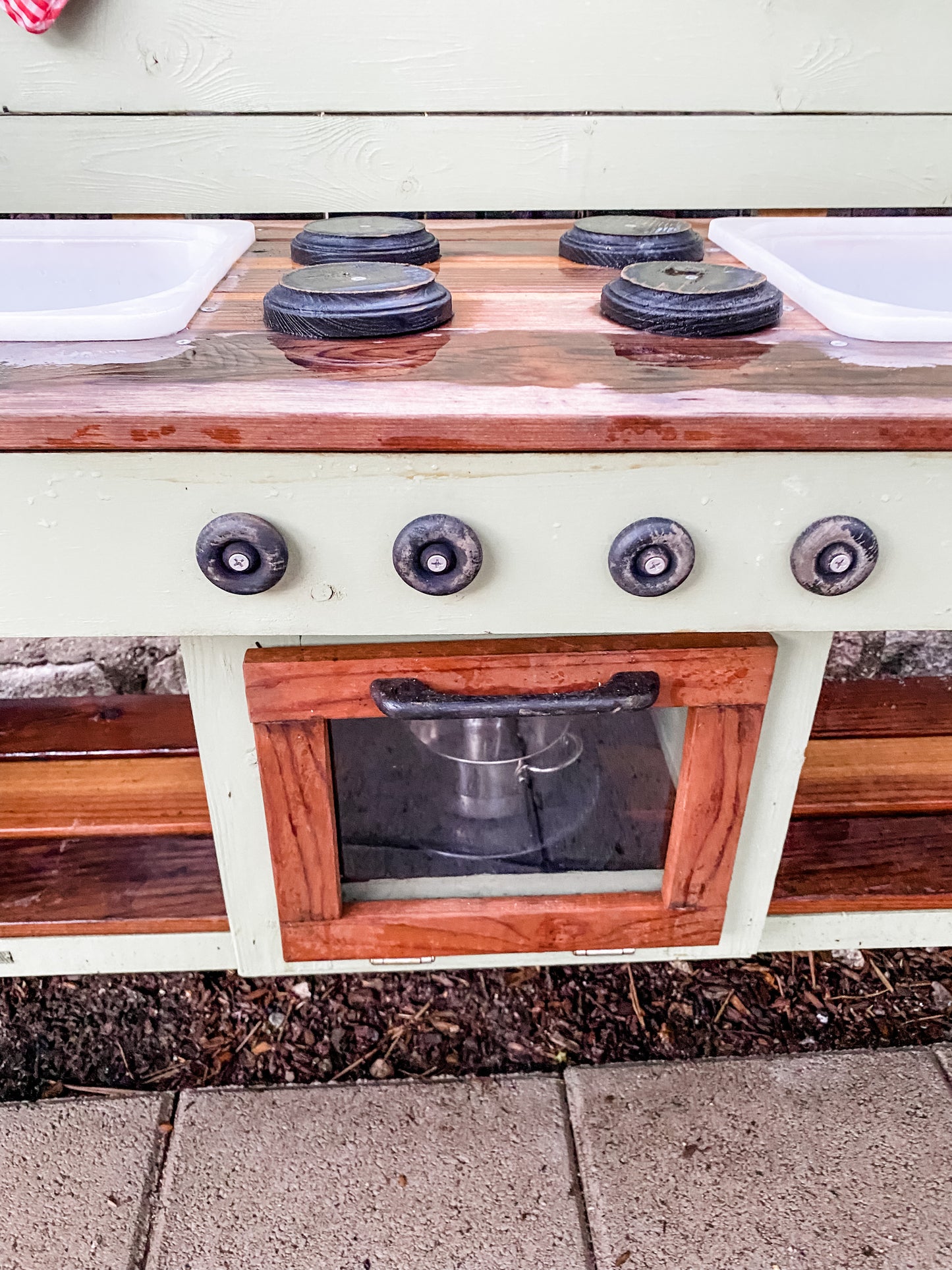 Mud Kitchen Oven